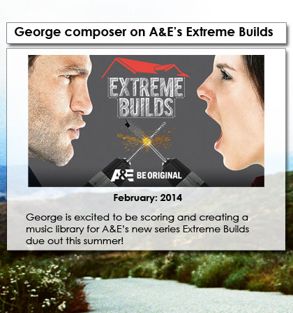 George Scoring A and E's new series Extreme Builds