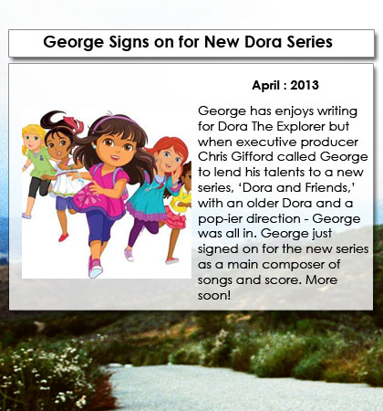 George Signs On for new Dora and Friends Series